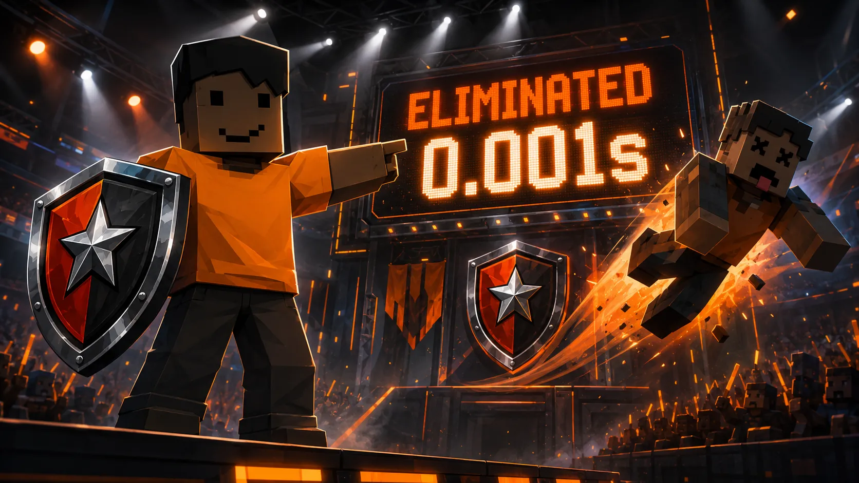 Instant elimination on the main stage